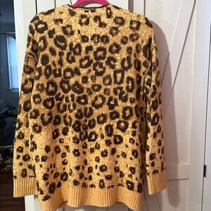 Leopard Print Women's Sweater